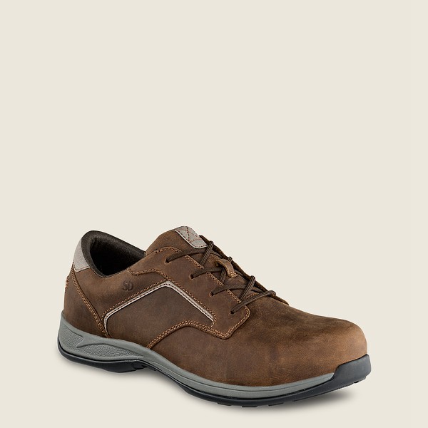 Red Wing Oxford Hombre Marrom - Comfortpro - Safety Toe - 972-CIKWNY